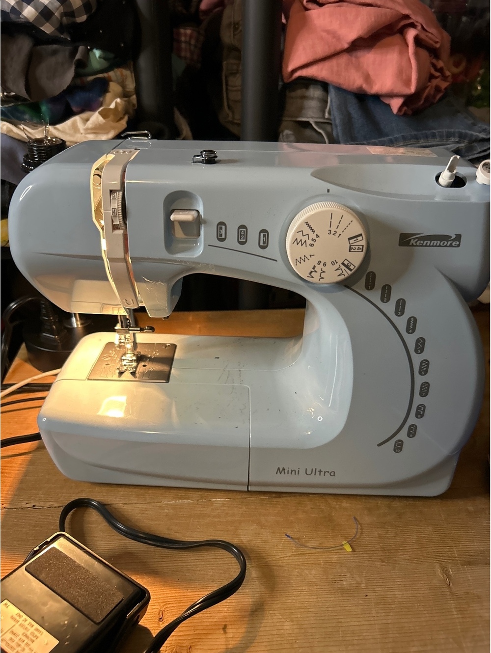 Read Kenmore Mini Ultra Electric Sewing Machine with Accessories